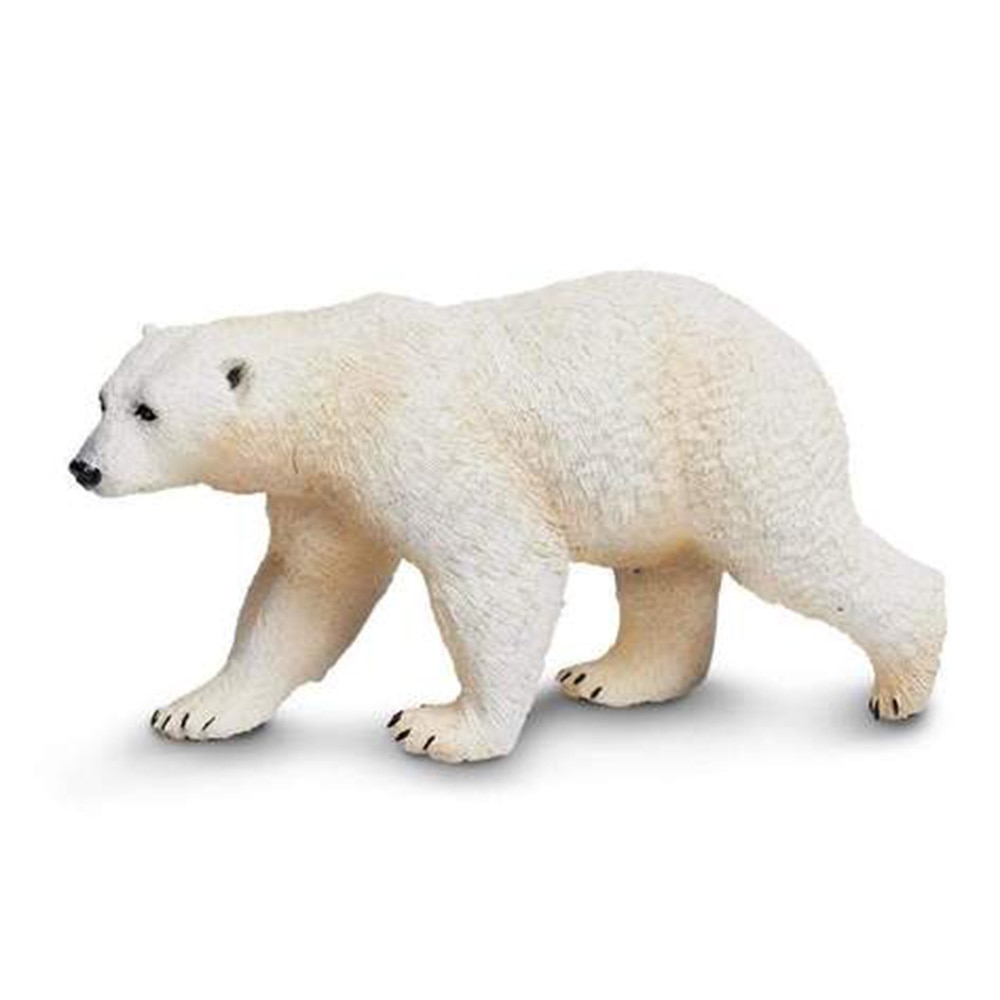 Safari, Resin Animal, 4.75"x2.25", Polar Bear